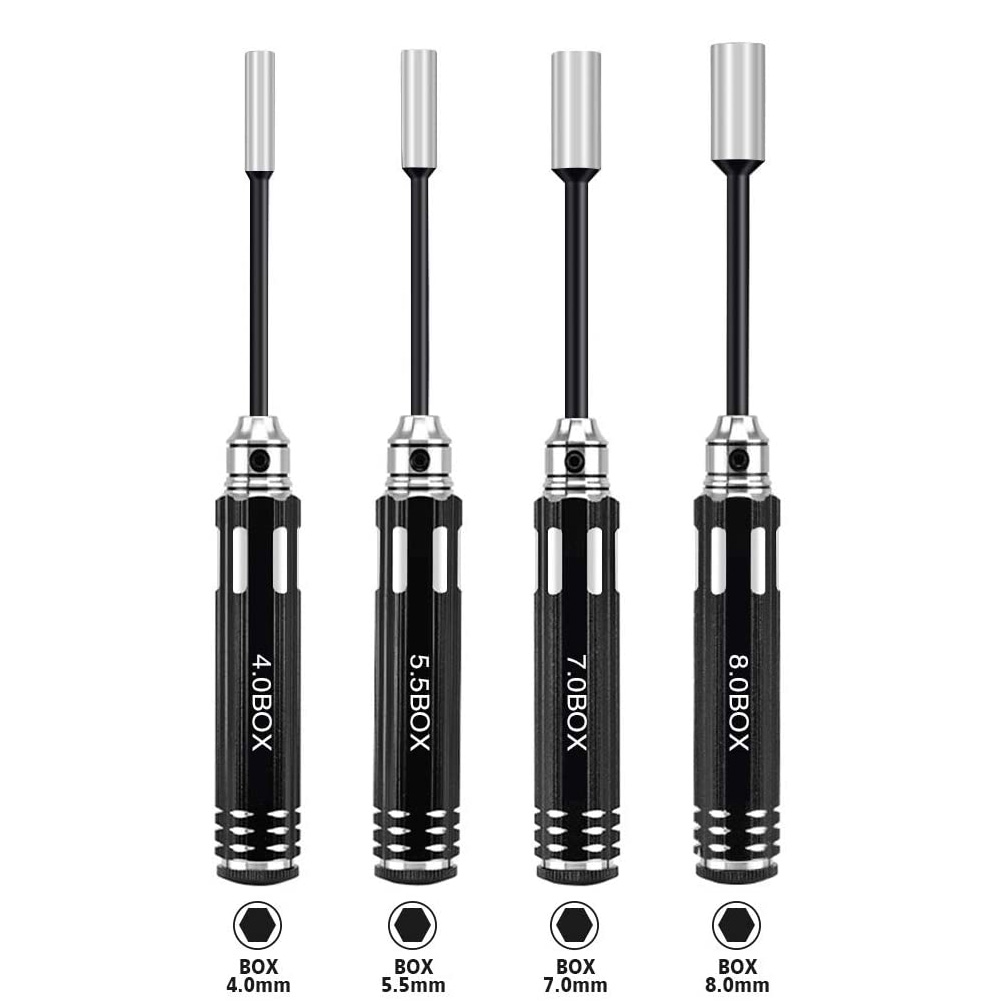 Tamiya Model Paint Set - Allen Screwdriver 4.0mm 5.5mm 7.0mm 8.0mm