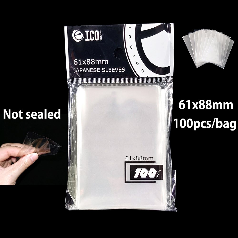 100pcs/pack High Quality Trans - Card Penny Sleeve review and price