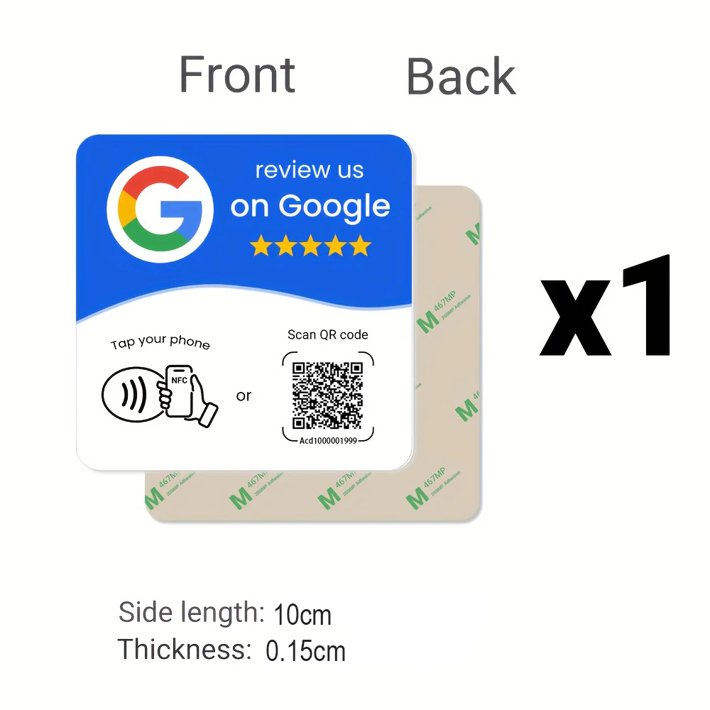 NFC 215 Square Programmable Go - Graded Card Display review and price