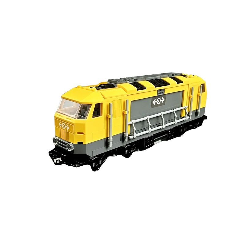 MOC Industrial Freight Train B - Lego Set City review and price