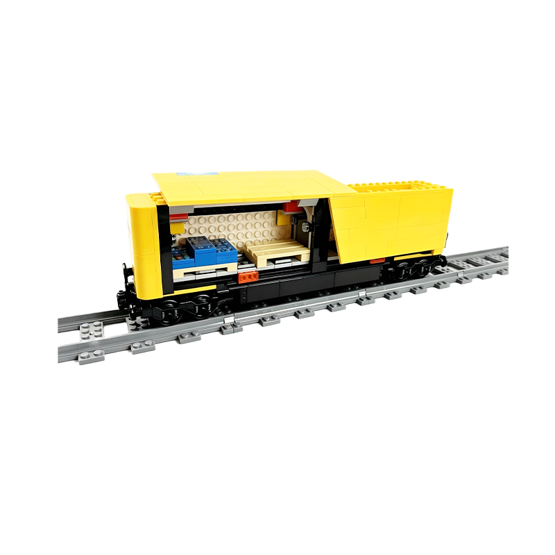 MOC Industrial Freight Train B - Lego Set City review and price
