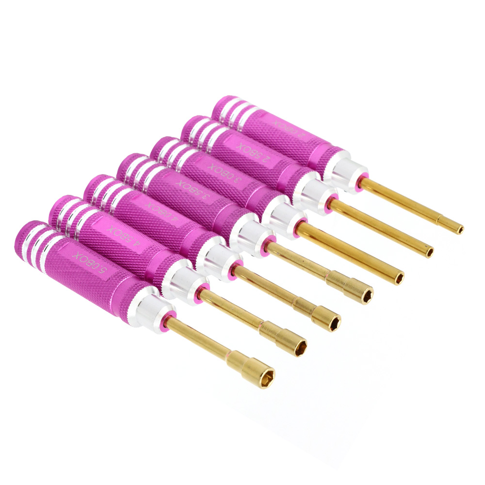 7Pcs Hex Nut Key Socket Screw  - Tamiya Model Paint Set review and price