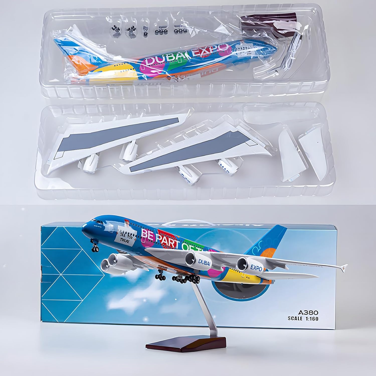 1:160 Scale Large Child Toy Ai - Model Airplane Plastic review and price