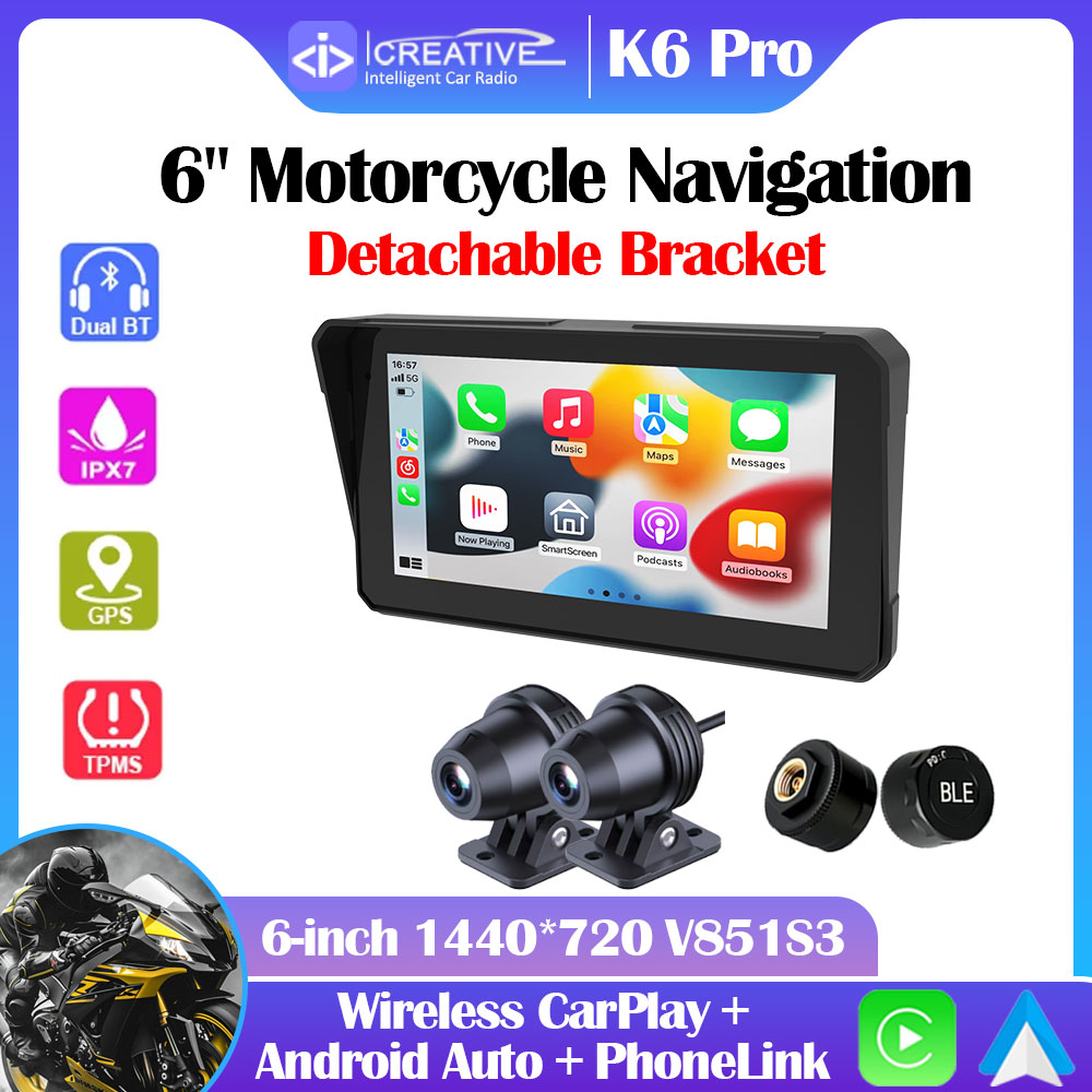 Icreative 6inch Motorcycle Nav - Graded Card Display review and price