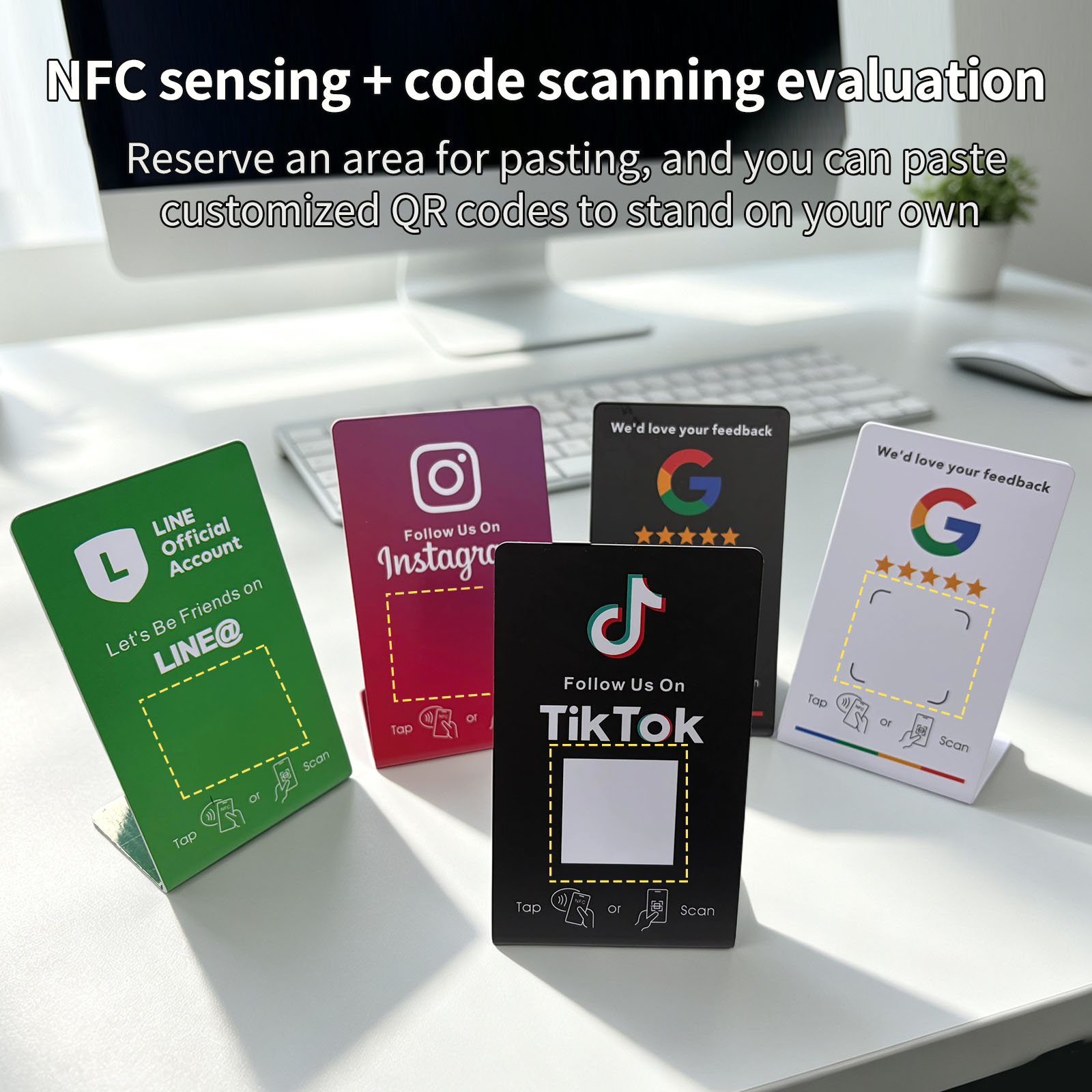 NTAG215 NFC Table Stand Card P - Graded Card Display review and price