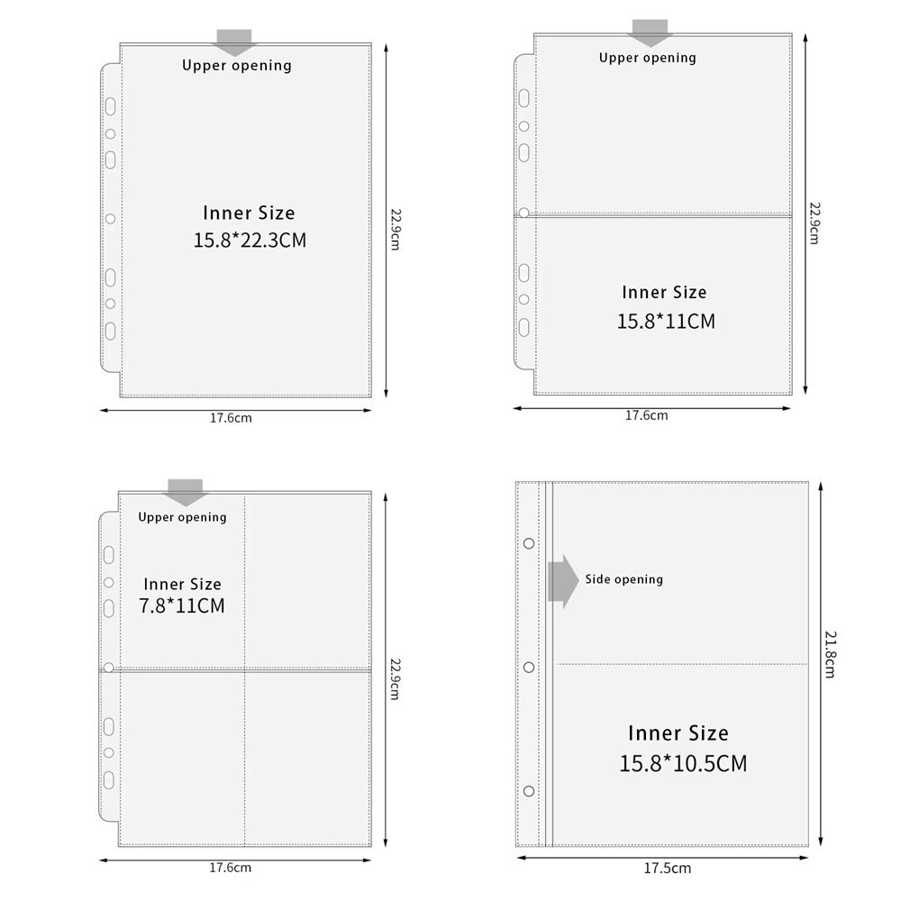 Inner Page Card Binder A5 Phot - Card Penny Sleeve review and price