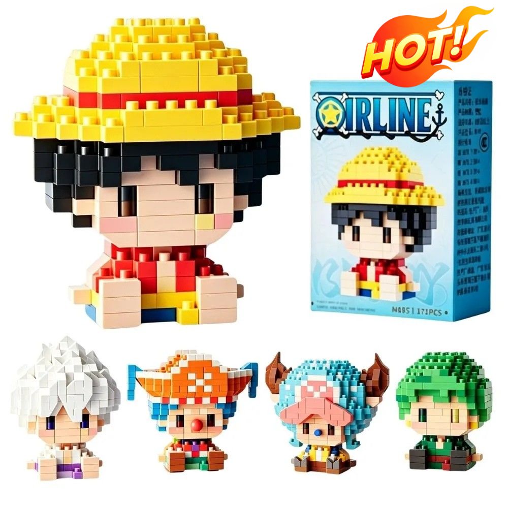 One PIECE Sun God Nika Luffy M - Building Block Mini review and price