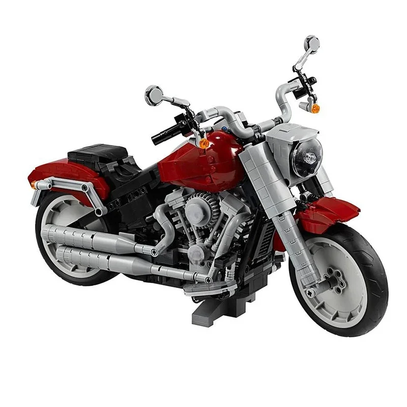 1023PCS Harleyes Fat Boy MOC D - Lego Set Creator review and price
