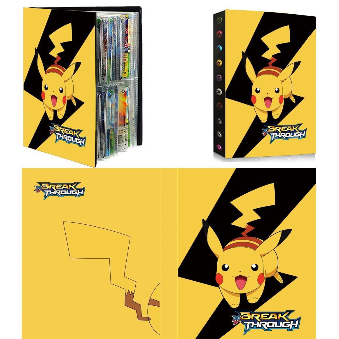 240PCS Cartoon Album Card Book - Pokemon Binder Card review and price