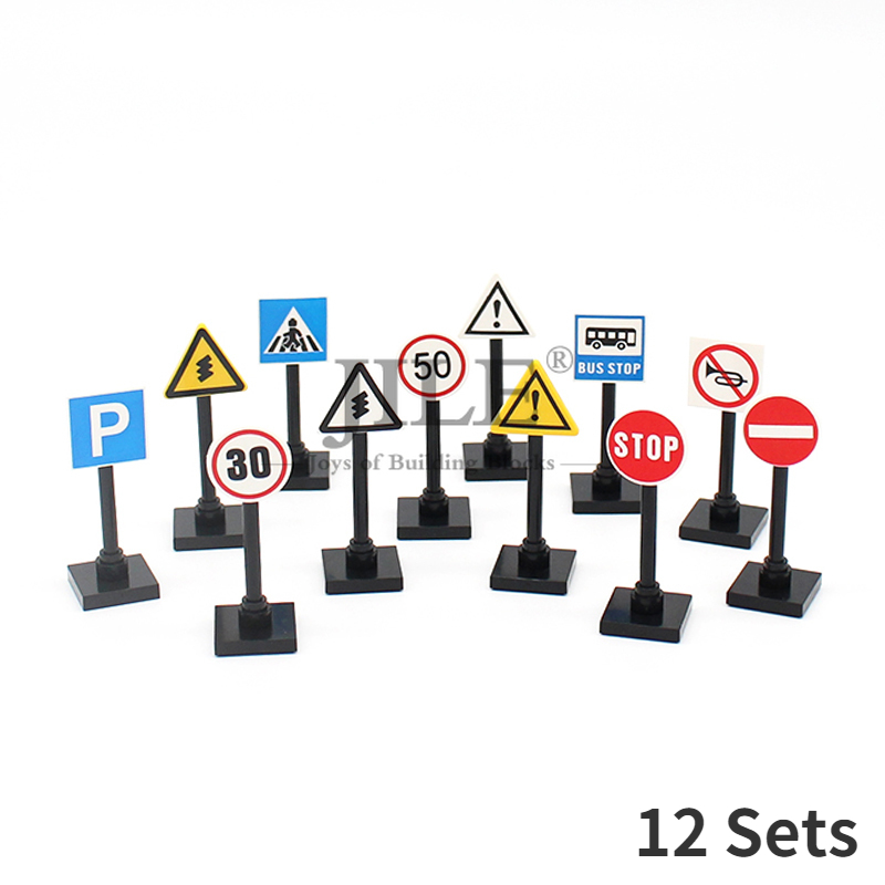 12 Sets City Series Traffic Ro - Lego Set City review and price