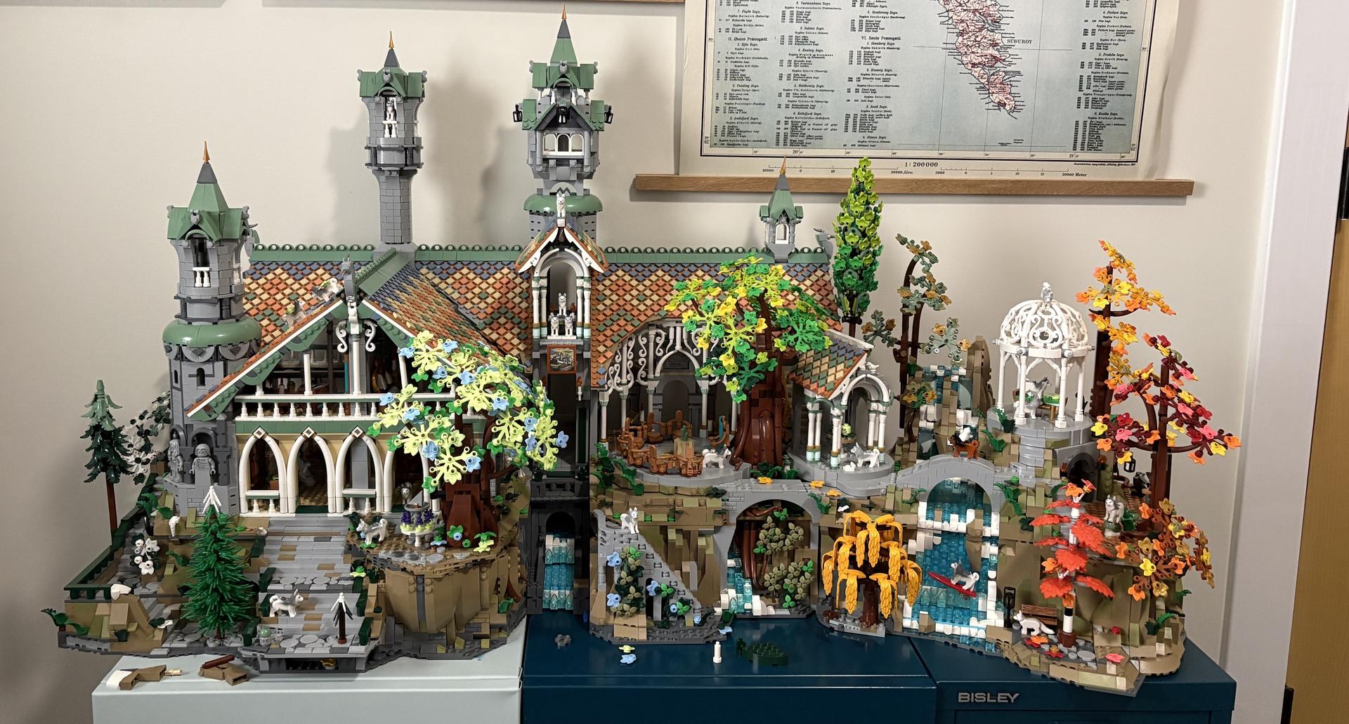 Moc Rivendell Extension House  - Lego Set Creator review and price