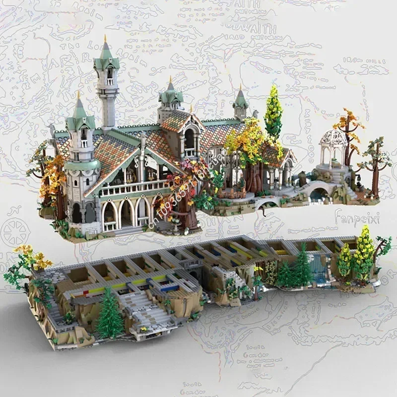 Moc Rivendell Extension House  - Lego Set Creator review and price