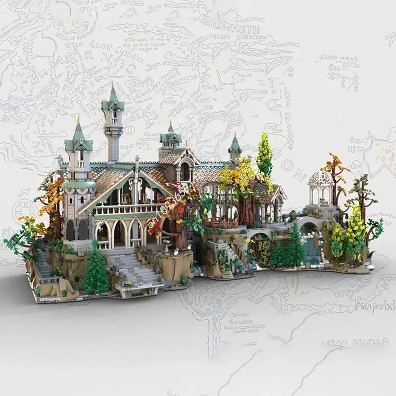 Moc Rivendell Extension House  - Lego Set Creator review and price