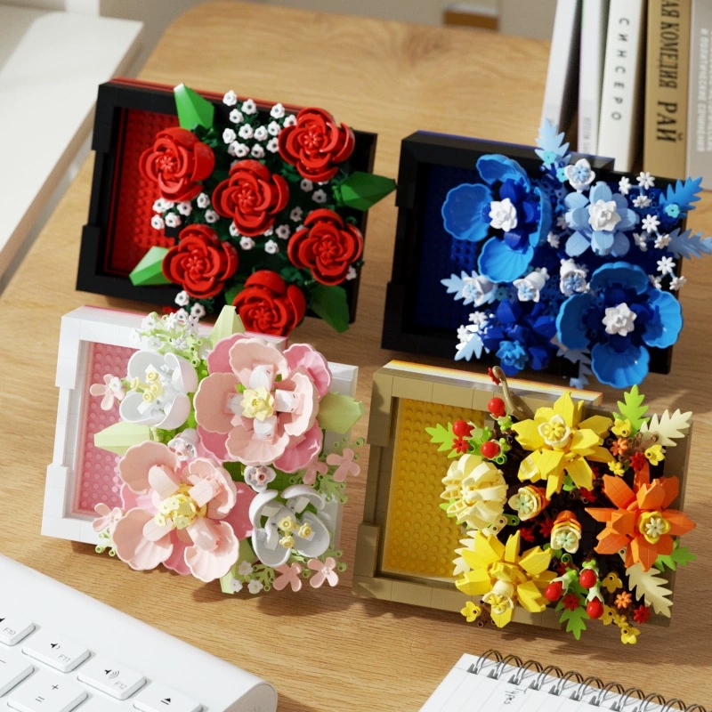 DIY 3D Famous Rose Hibiscus Et - Lego Set Creator review and price