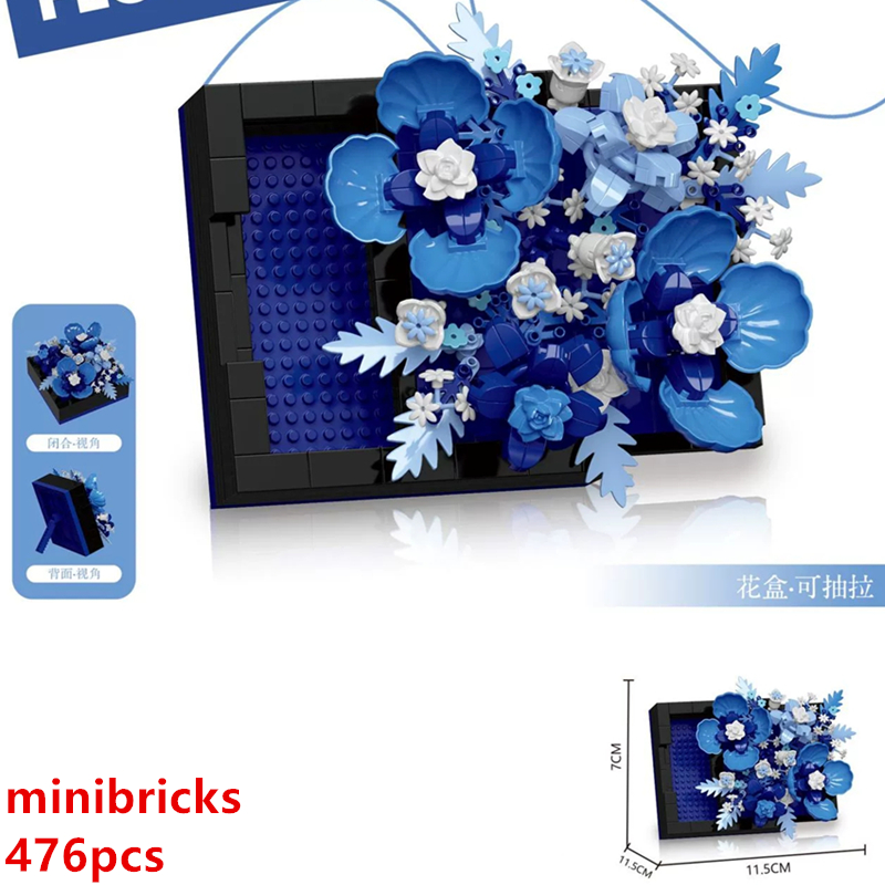 DIY 3D Famous Rose Hibiscus Et - Lego Set Creator review and price