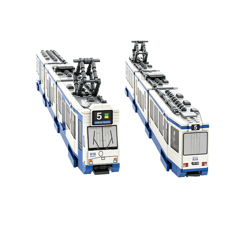 MOC Modern City Tram Building  - Lego Set City review and price
